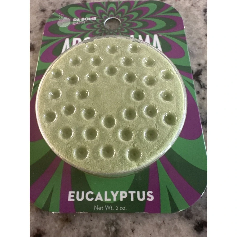 DA BOMB Bath Aromarama Mood-Boosting Burst Shower Steamer - Eucalyptus - 2 oz.